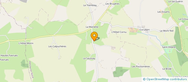 localisation de l'entreprise MONSIEUR JEAN-LUC ESNAULT à SAINT-HILAIRE-SUR-ERRE