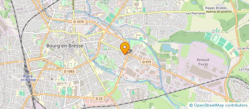 localisation de l'entreprise MONSIEUR JEAN-LUC EUSTACHE  VIRIAT