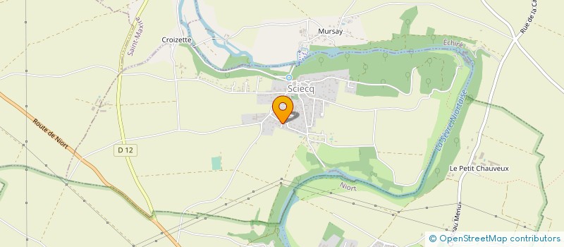 localisation de l'entreprise MONSIEUR JEAN-LUC FAUCHER  SCIECQ