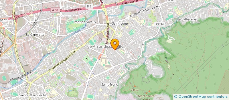 localisation de l'entreprise MONSIEUR JEAN-LUC FAUGUET à MARSEILLE