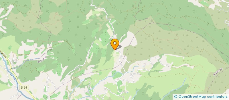 localisation de l'entreprise MONSIEUR JEAN-LUC FAURE  SAHUNE