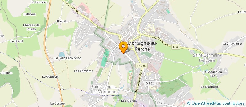 localisation de l'entreprise MONSIEUR JEAN-LUC FAUSSABRY à MORTAGNE-AU-PERCHE