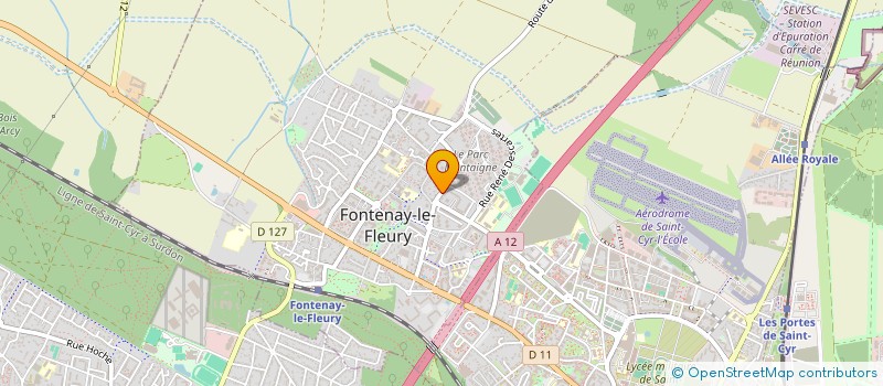 localisation de l'entreprise MONSIEUR JEAN-LUC FAVARD à FONTENAY-LE-FLEURY