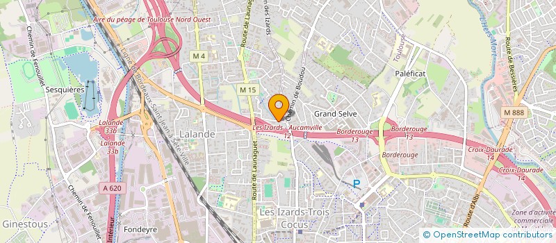 localisation de l'entreprise MONSIEUR JEAN-LUC FELIX  TOULOUSE