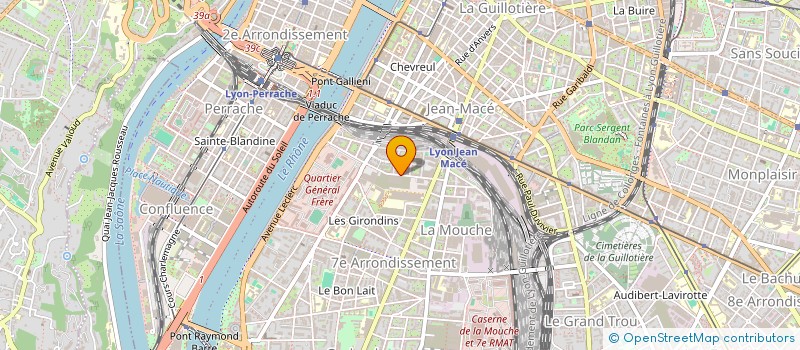 localisation de l'entreprise MONSIEUR JEAN-LUC FOREST  LYON