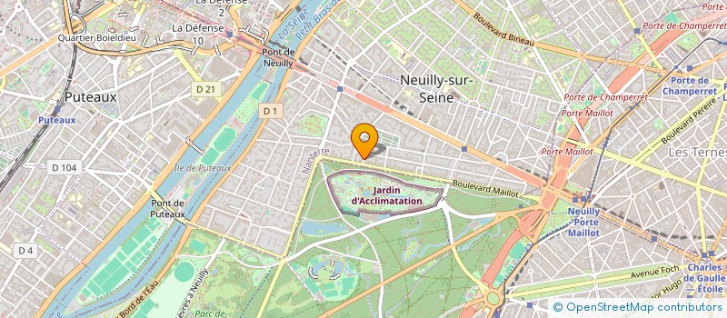 localisation de l'entreprise MONSIEUR JEAN-LUC FOUCHER à NEUILLY-SUR-SEINE