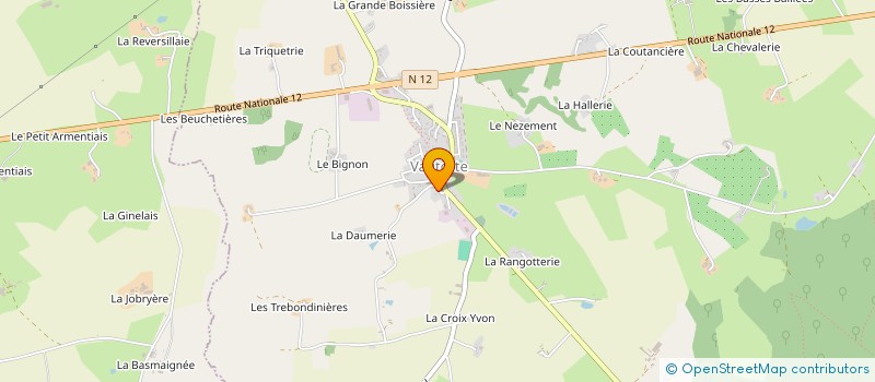 localisation de l'entreprise MONSIEUR JEAN-LUC FRETIGNE  MONTENAY