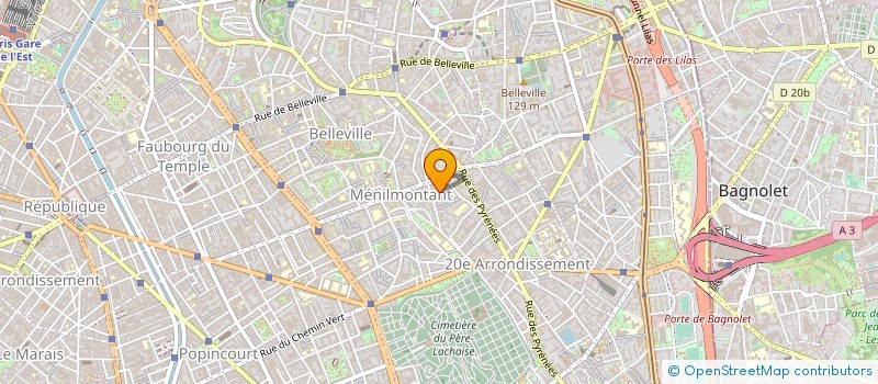 localisation de l'entreprise MONSIEUR JEAN LUC FROUGNY  PARIS