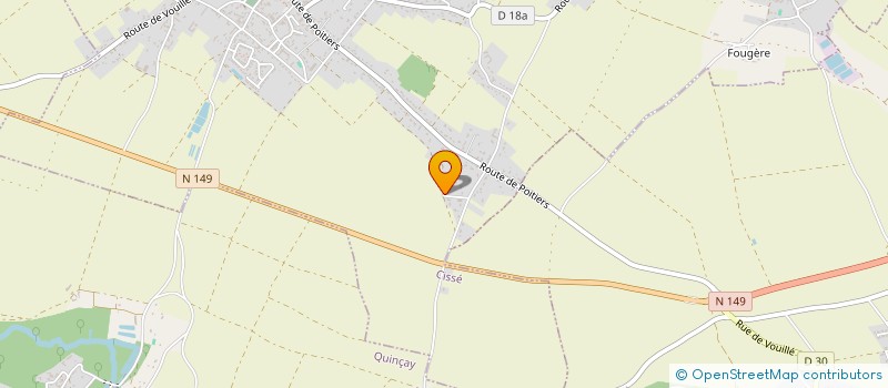 localisation de l'entreprise MONSIEUR JEAN-LUC GADREAU  CISSE