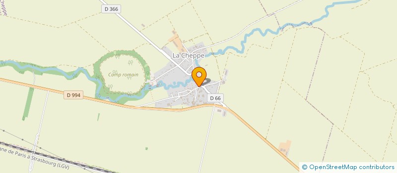 localisation de l'entreprise MONSIEUR JEAN-LUC GALICHET  BUSSY-LE-CHATEAU