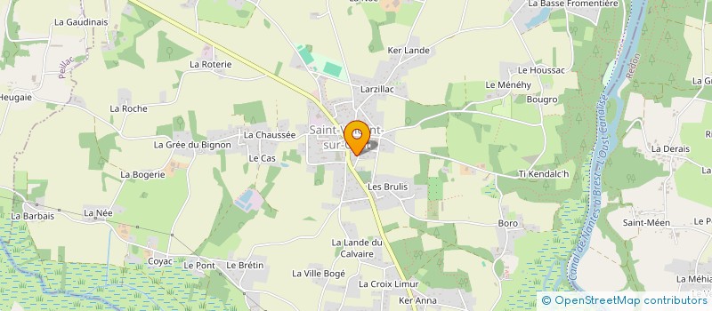 localisation de l'entreprise MONSIEUR JEAN-LUC GALLAND  SAINT-VINCENT-SUR-OUST