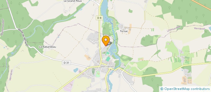 localisation de l'entreprise MONSIEUR JEAN-LUC GALLET à VERRIERES