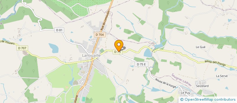 localisation de l'entreprise MONSIEUR JEAN-LUC GALVAGNON  PERIGUEUX