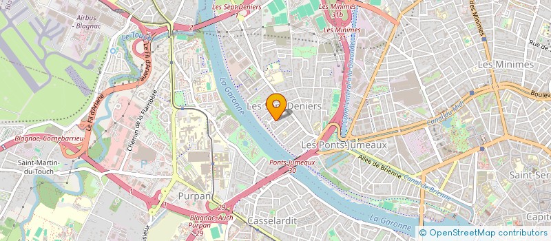 localisation de l'entreprise MONSIEUR JEAN-LUC GAUBERT à TOULOUSE