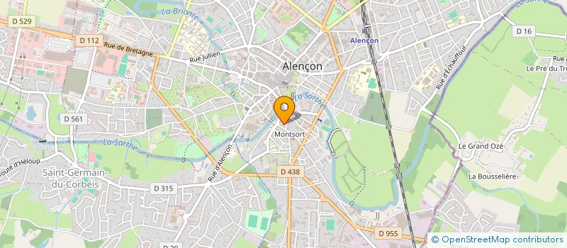 localisation de l'entreprise MONSIEUR JEAN-LUC GAUTIER à ALENCON