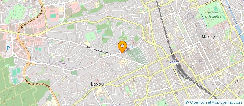 localisation de l'entreprise MONSIEUR JEAN-LUC GEORGES  NANCY