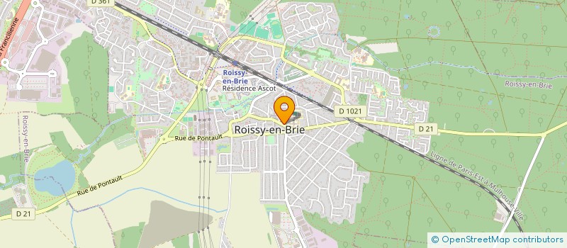 localisation de l'entreprise MONSIEUR JEAN-LUC GEORGES-IRENEE à ROISSY-EN-BRIE