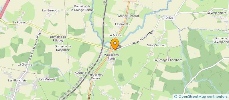 localisation de l'entreprise MONSIEUR JEAN-LUC GERMAN  VILLEMOTIER