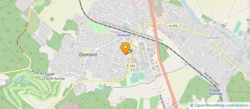 localisation de l'entreprise MONSIEUR JEAN-LUC GIGANTE  DOMONT