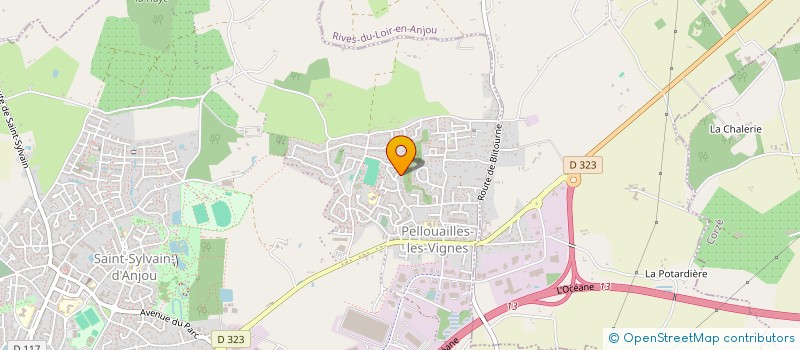 localisation de l'entreprise MONSIEUR JEAN LUC GILBERT  VERRIERES-EN-ANJOU