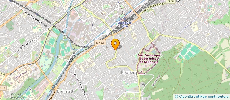 localisation de l'entreprise MONSIEUR JEAN-LUC GIROD à MULHOUSE