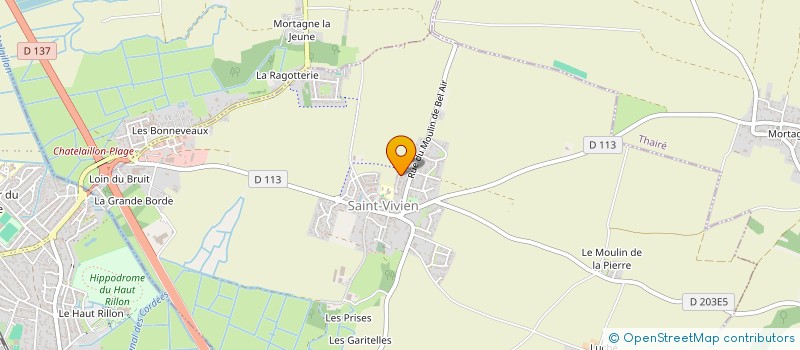 localisation de l'entreprise MONSIEUR JEAN-LUC GOUIN  SAINT-VIVIEN