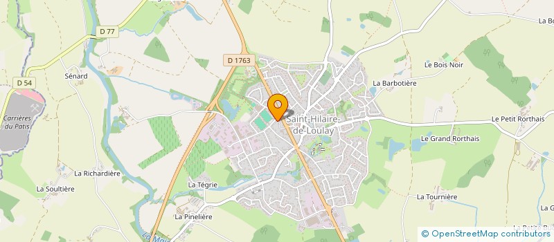 localisation de l'entreprise MONSIEUR JEAN LUC GOURAUD à MONTAIGU-VENDEE