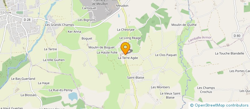 localisation de l'entreprise MONSIEUR JEAN-LUC GOUYETTE à QUESSOY