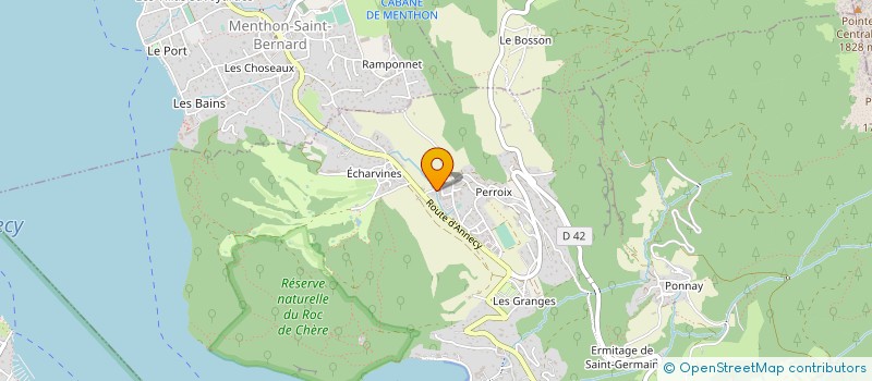 localisation de l'entreprise MONSIEUR JEAN-LUC GREZIS  TALLOIRES-MONTMIN