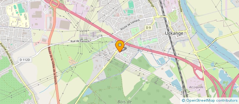 localisation de l'entreprise MONSIEUR JEAN-LUC GRUSCH  UCKANGE