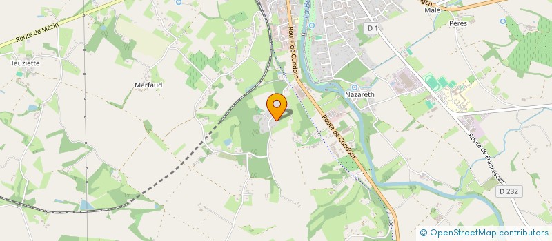 localisation de l'entreprise MONSIEUR JEAN-LUC GUERY  NERAC