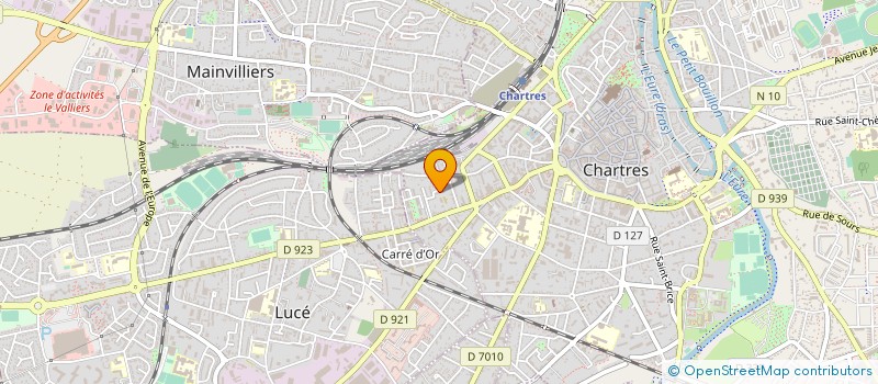 localisation de l'entreprise MONSIEUR JEAN-LUC GUILLOTEAU à CHARTRES