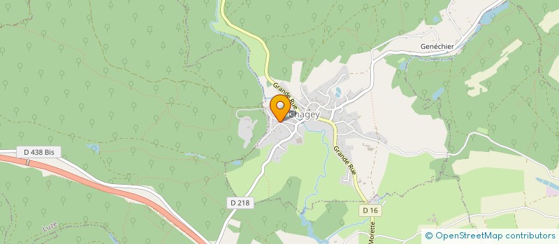 localisation de l'entreprise MONSIEUR JEAN LUC GUITART  CHAGEY