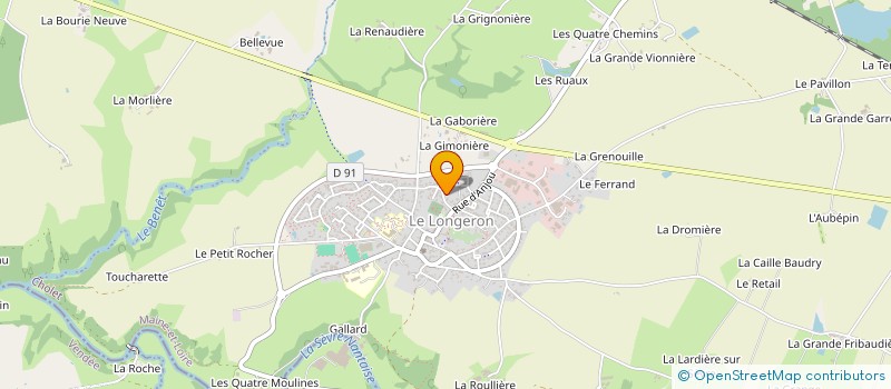 localisation de l'entreprise MONSIEUR JEAN-LUC GUYON à SEVREMOINE
