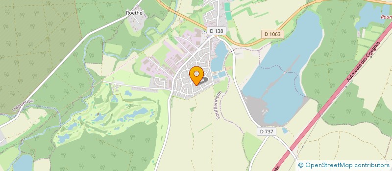 localisation de l'entreprise MONSIEUR JEAN-LUC HAAS  SOUFFLENHEIM