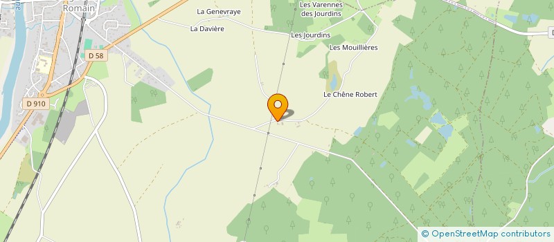 localisation de l'entreprise MONSIEUR JEAN LUC HABRIOUX  DANGE-SAINT-ROMAIN