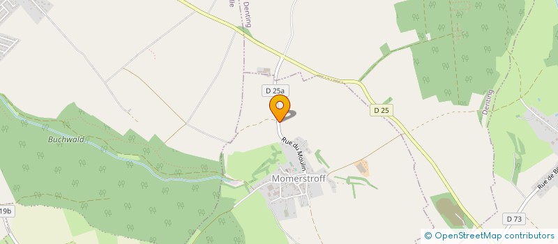 localisation de l'entreprise MONSIEUR JEAN LUC HALLINGER  MOMERSTROFF