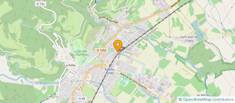 localisation de l'entreprise MONSIEUR JEAN-LUC HAUSSIN  MOIRANS