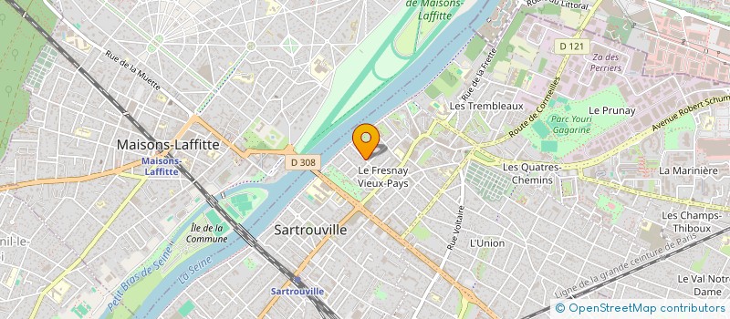 localisation de l'entreprise MONSIEUR JEAN-LUC HENNES à SARTROUVILLE