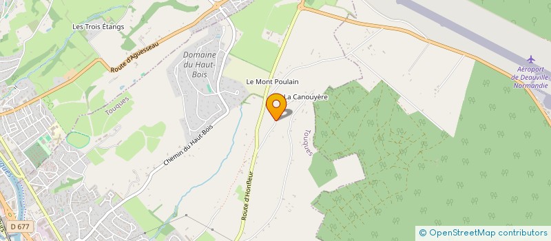 localisation de l'entreprise MONSIEUR JEAN-LUC HENRY à TOUQUES