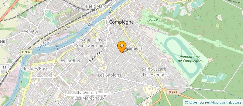 localisation de l'entreprise MONSIEUR JEAN-LUC HENRY à COMPIEGNE