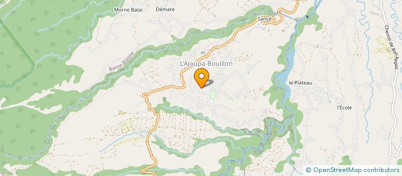 localisation de l'entreprise MONSIEUR JEAN-LUC HERARD à L'AJOUPA-BOUILLON
