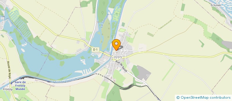 localisation de l'entreprise MONSIEUR JEAN-LUC HEROGUELLE  BRAY-SUR-SOMME