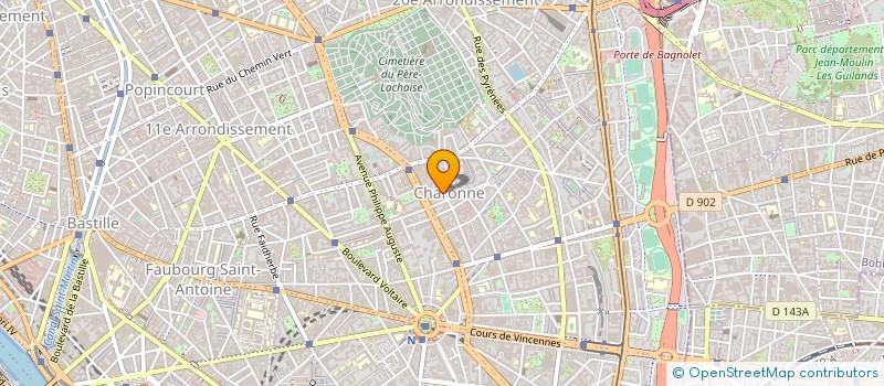 localisation de l'entreprise MONSIEUR JEAN-LUC HERVE  PARIS