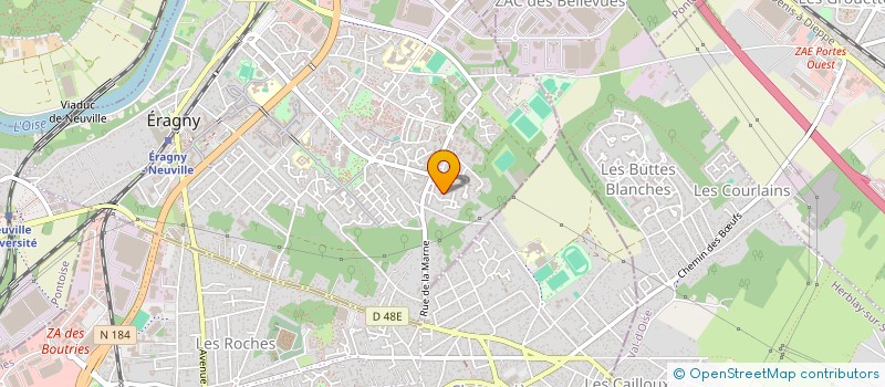 localisation de l'entreprise MONSIEUR JEAN-LUC HOGNON  ERAGNY