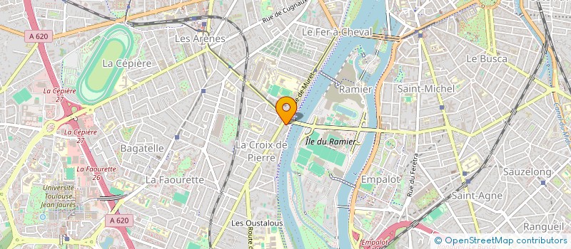 localisation de l'entreprise MONSIEUR JEAN-LUC HOURTANE à TOULOUSE