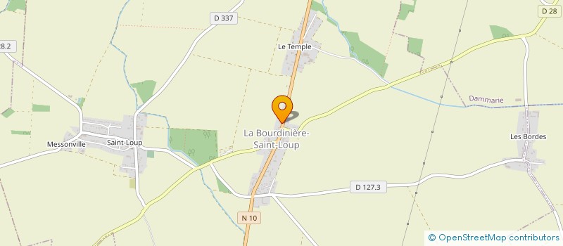 localisation de l'entreprise MONSIEUR JEAN-LUC HOUSSET à LA BOURDINIERE-ST-LOUP