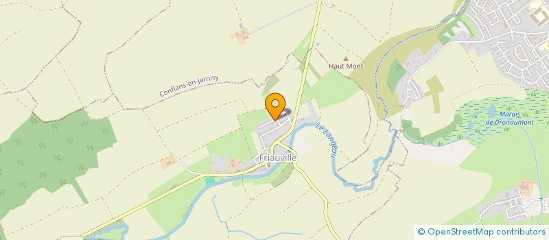 localisation de l'entreprise MONSIEUR JEAN-LUC HUARD  FRIAUVILLE