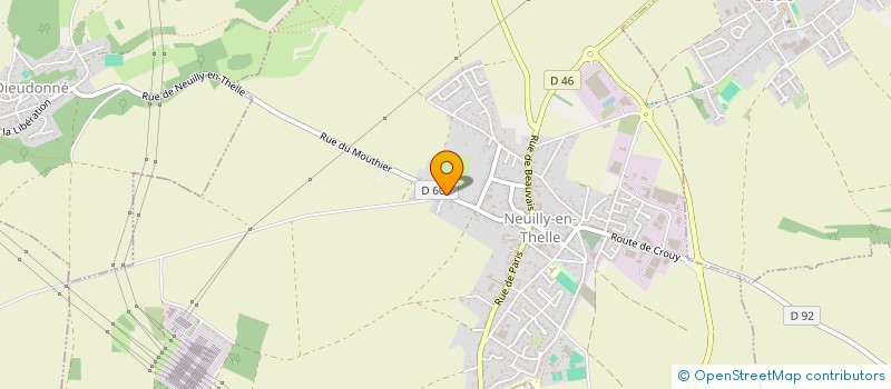 localisation de l'entreprise MONSIEUR JEAN-LUC HUMBERT  NEUILLY-EN-THELLE