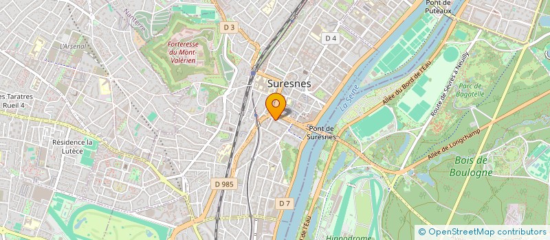 localisation de l'entreprise MONSIEUR JEAN-LUC HUYGHE à SURESNES